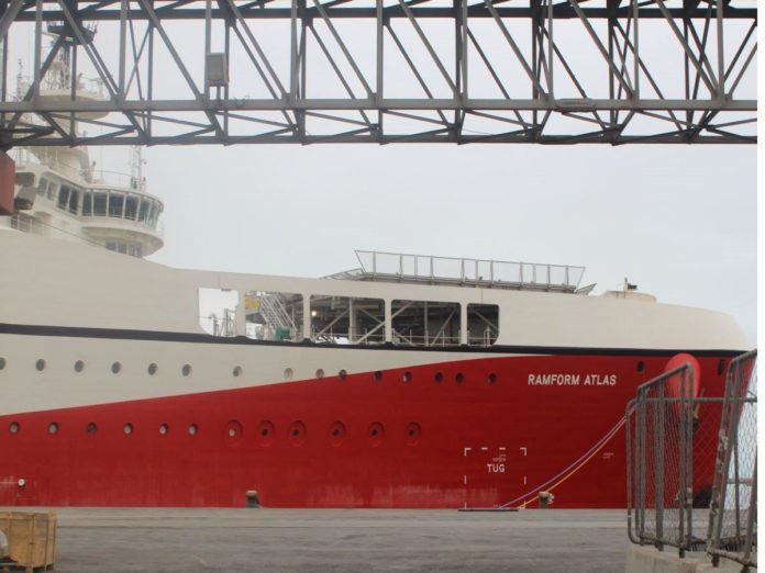31 Aug - seismic vessel