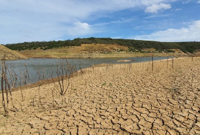 dam affected by drought