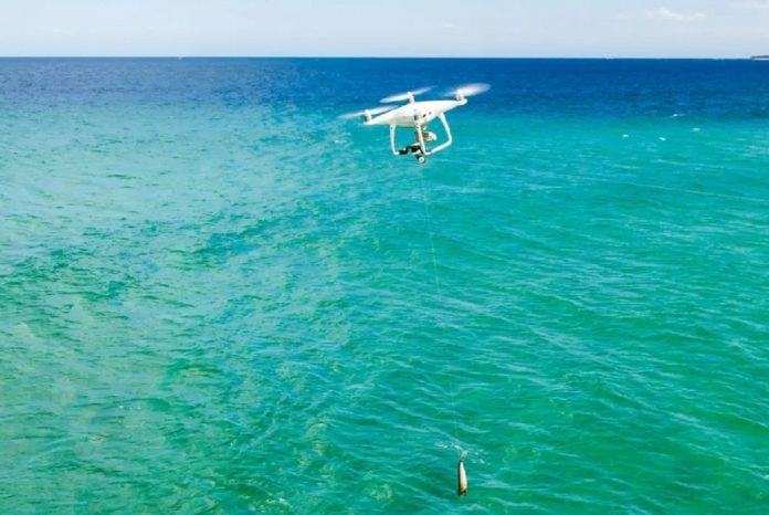 drone fishing