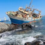Fishing Vessel Runs Aground